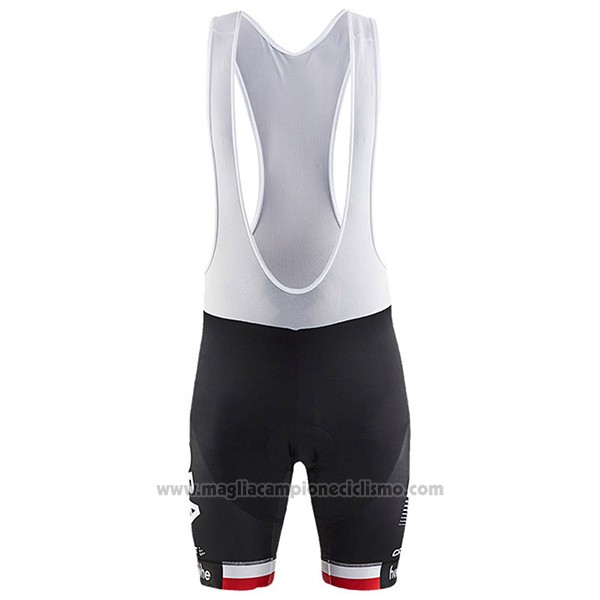 2017 Abbigliamento Ciclismo Bora Campione Polonia Manica Corta e Salopette